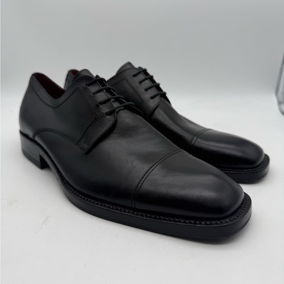 BRAND NEW Gordon Rush Cap Toe Lace Up Shoes Black Mismatched Sizes R 8.5 / L 8 main image 4